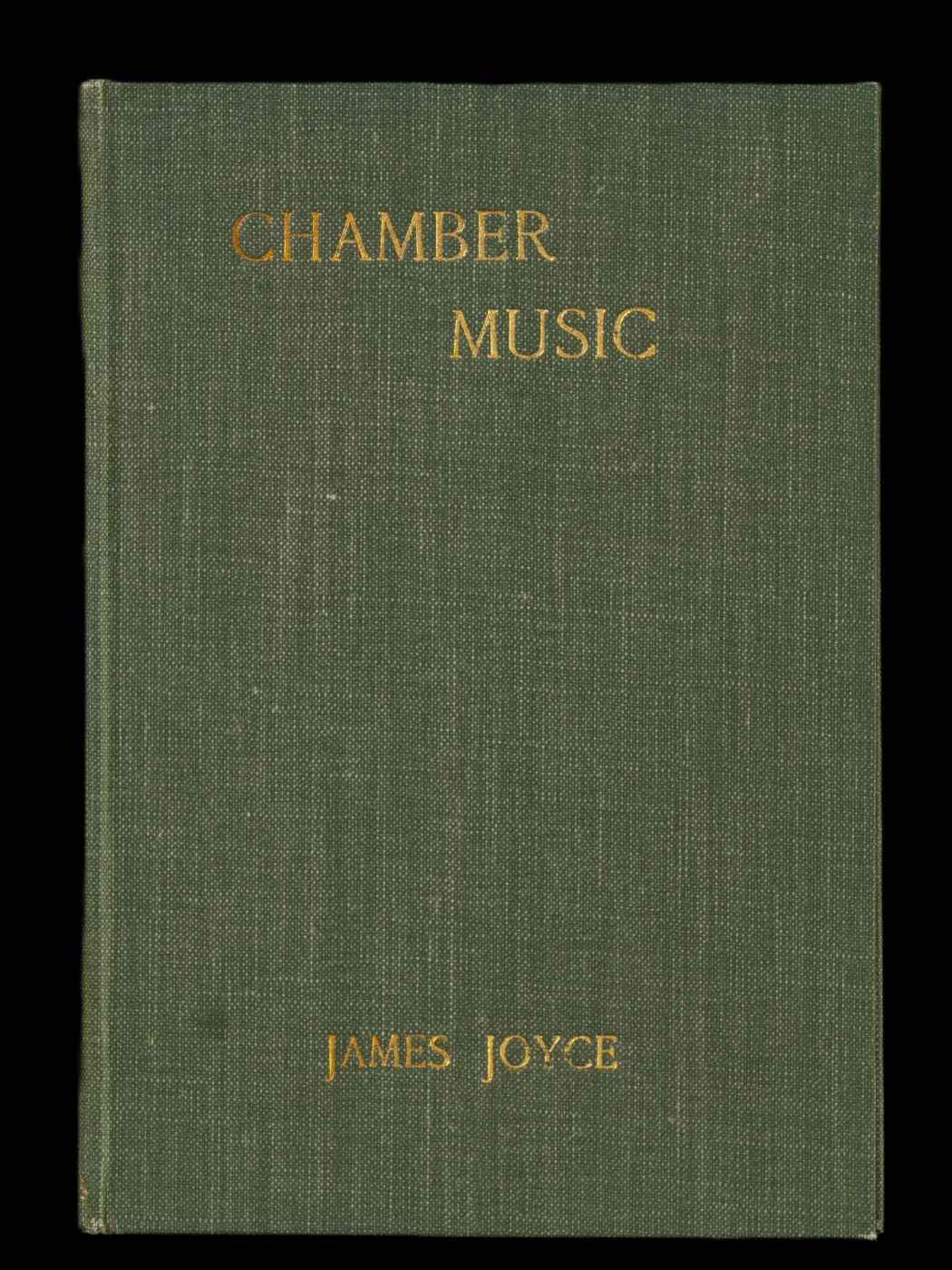 Chamber Music by James Joyce 1923, inscribed by Joyce to Charlie and Annie
