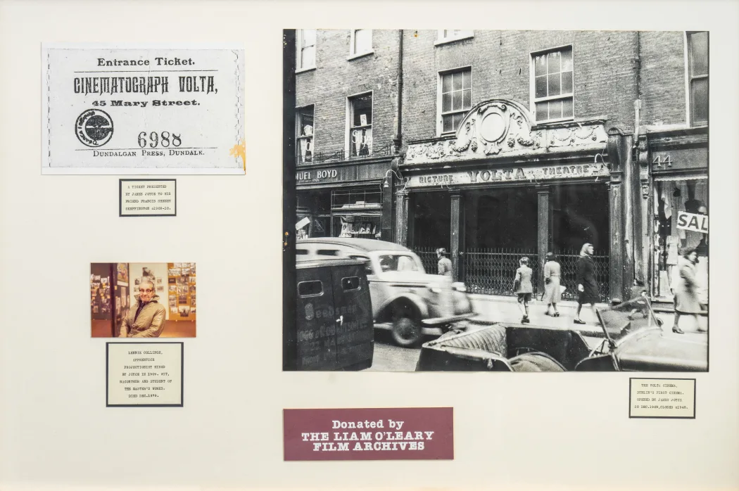 3 photos relating to the Volta Cinema