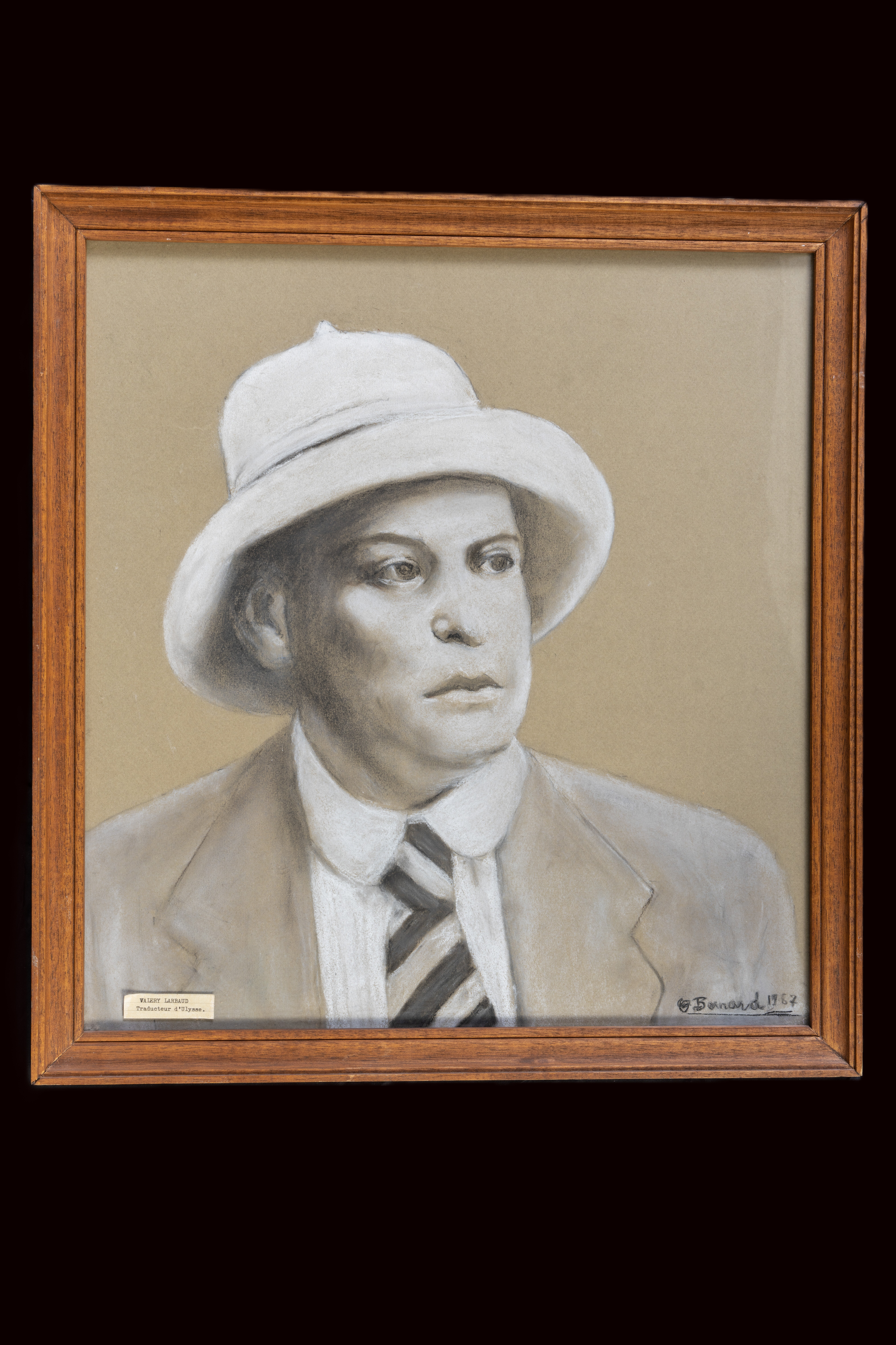 Portrait of Valery Larbaud by Odette Bernard 1987