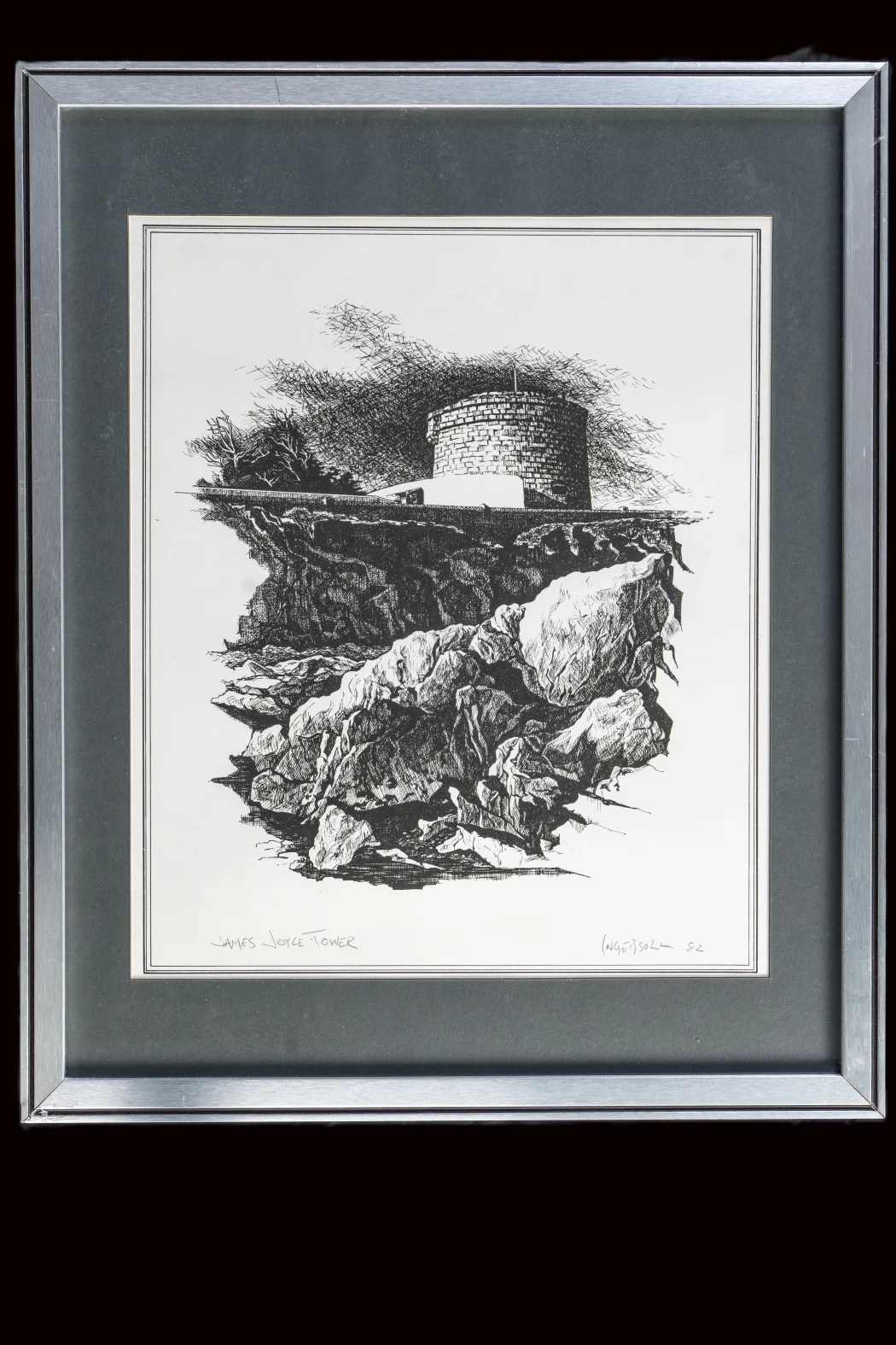 James Joyce Tower by Scott Ingersoll 1982