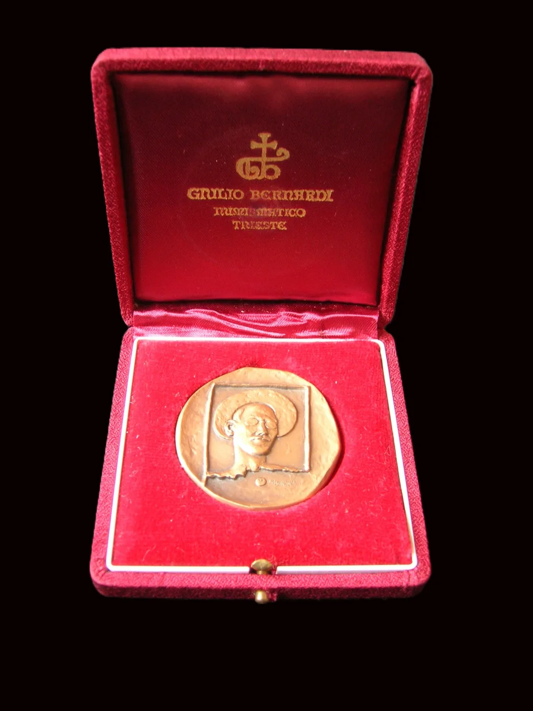 Portrait of James Joyce by Marcello Mascherini 1982