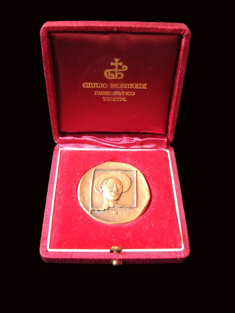 Portrait of James Joyce by Marcello Mascherini 1982