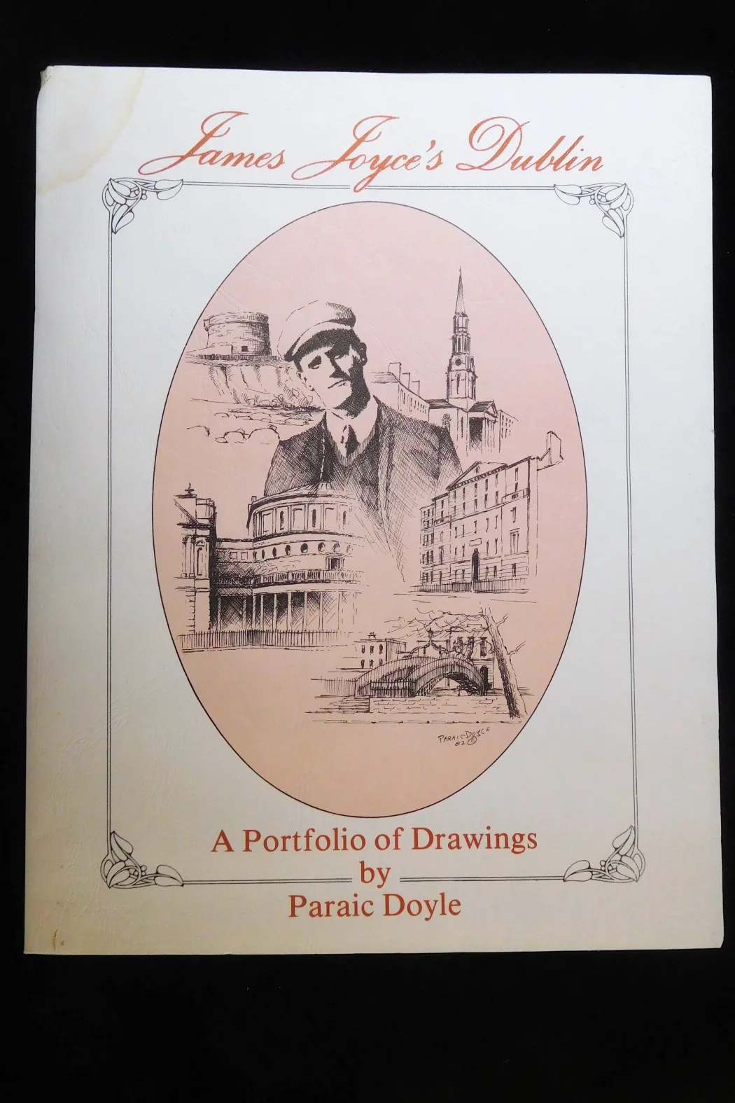 James Joyce's Dublin, portfolio of 6 prints by Paraic Doyle 1982