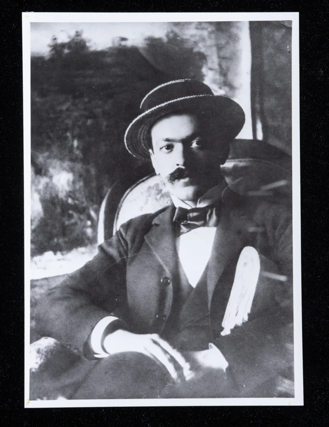 Copy print of photo of Italo Svevo