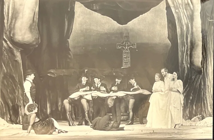 6 photos of Contemporary Theatre of Wroclaw production Anna Livia 1976/82