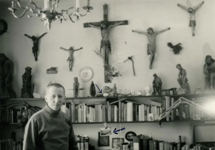 Photo, possibly of Maciej Slomczynski