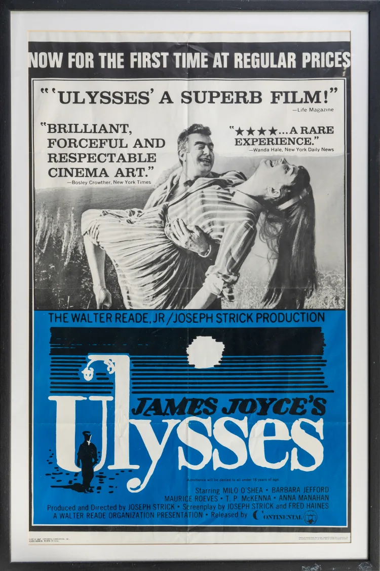 Poster for Joseph Strick's Ulysses 1967