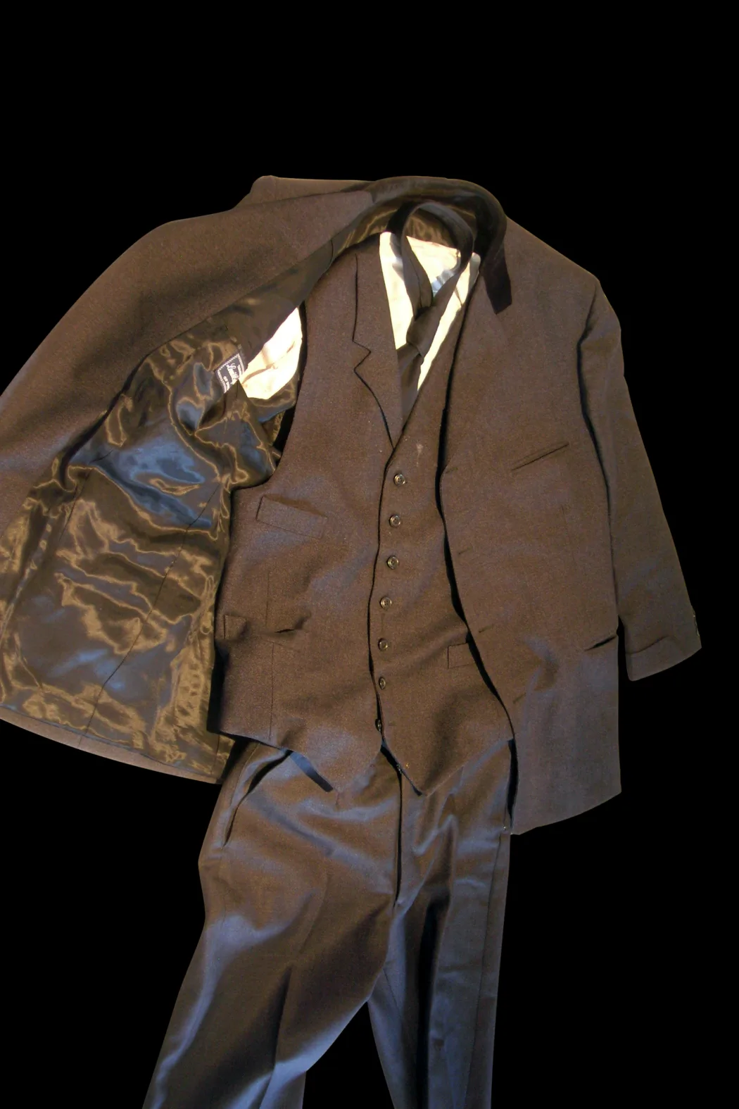 3-piece suit worn by Gerald Davis as Leopold Bloom