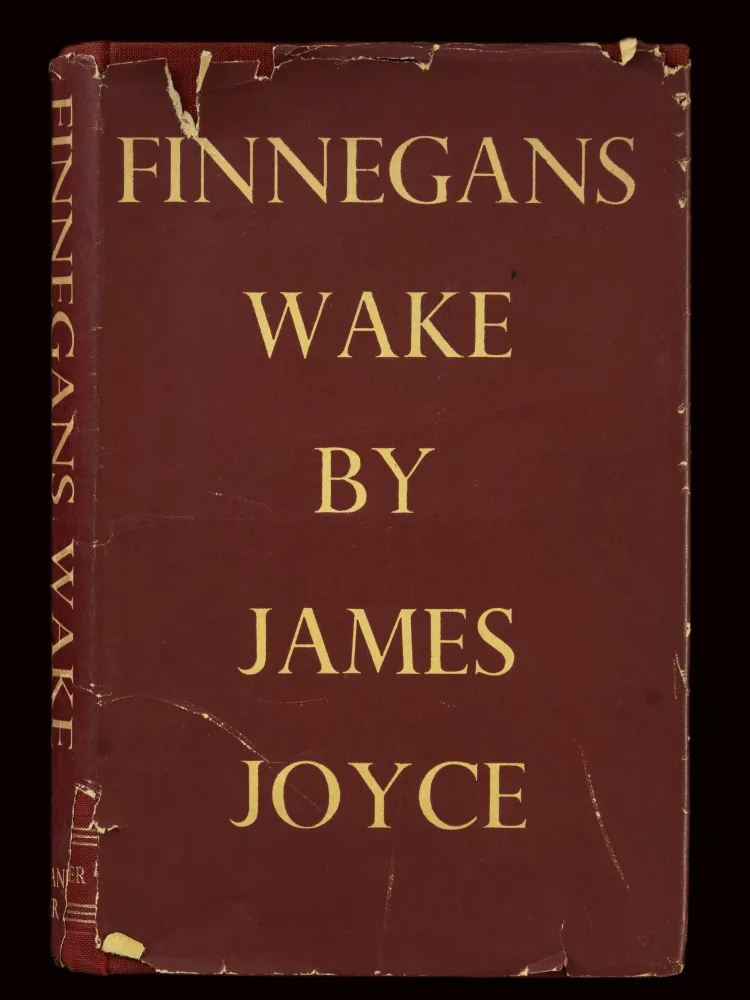 Finnegans Wake by James Joyce, first edition, Faber and Faber 1939