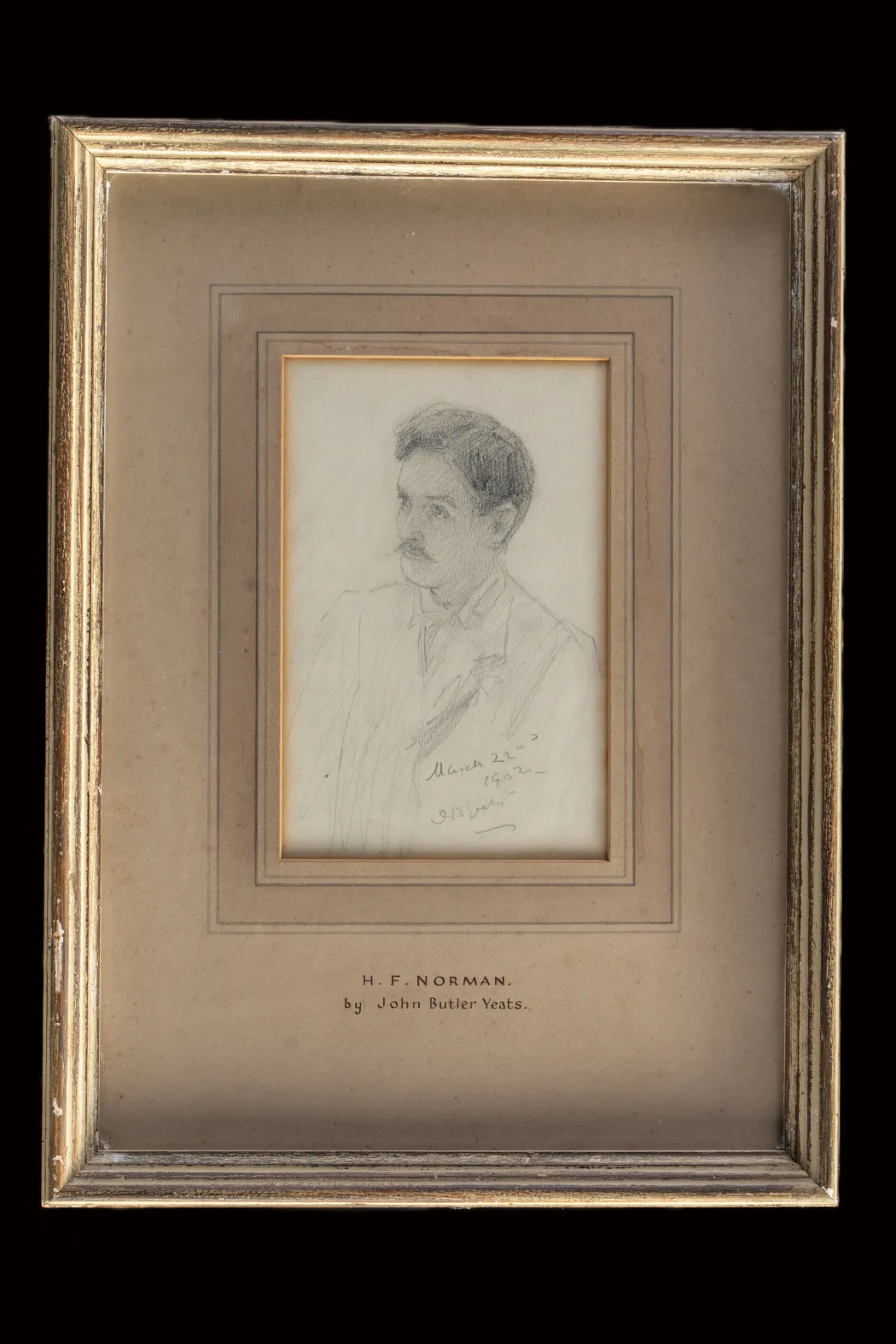 Portrait of Harry Norman by John Butler Yeats 1902