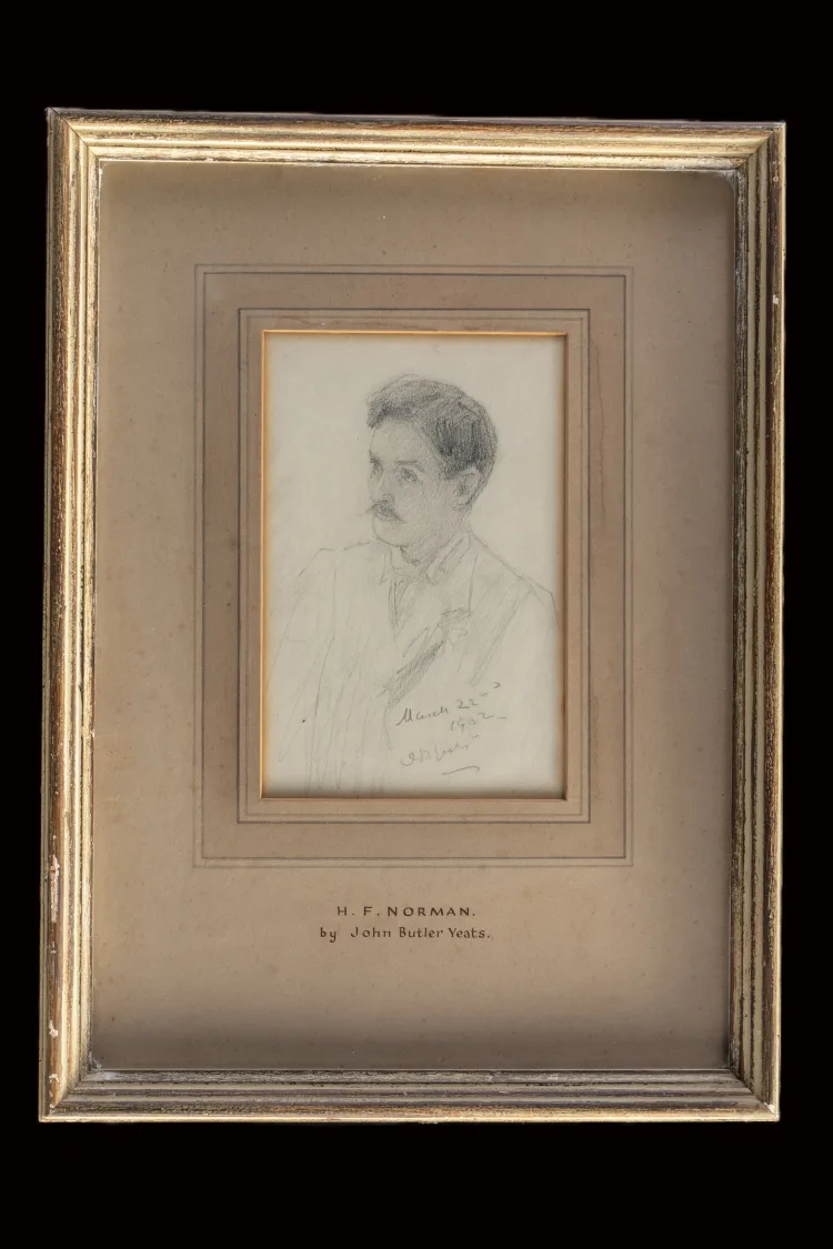 Portrait of Harry Norman by John Butler Yeats 1902