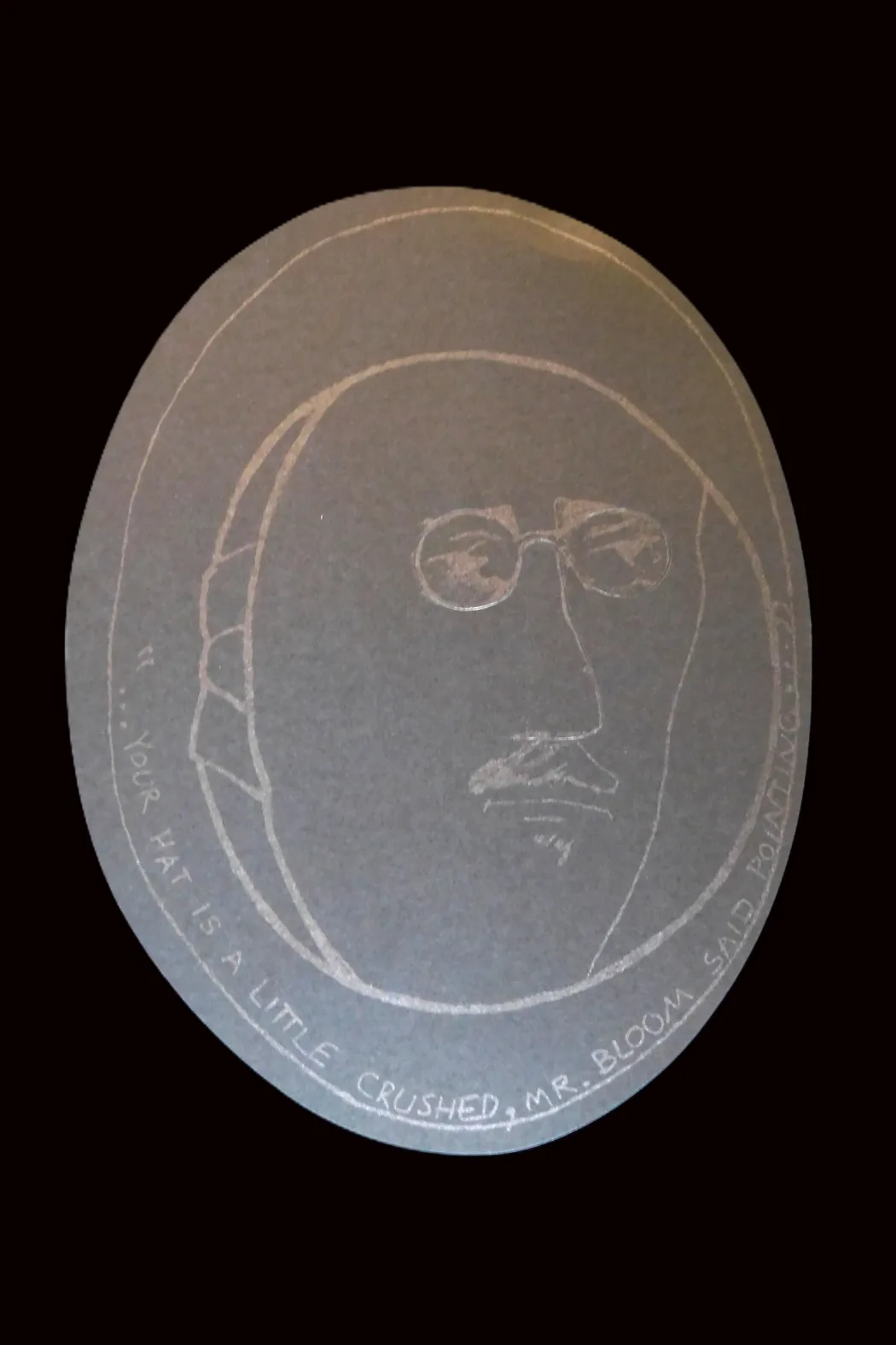 Ear's Eye for James Joyce by Susan Weil