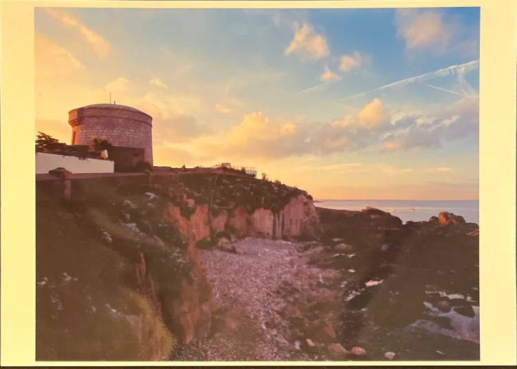 4 colour photos of Joyce Tower by Alex Ramsay 2002