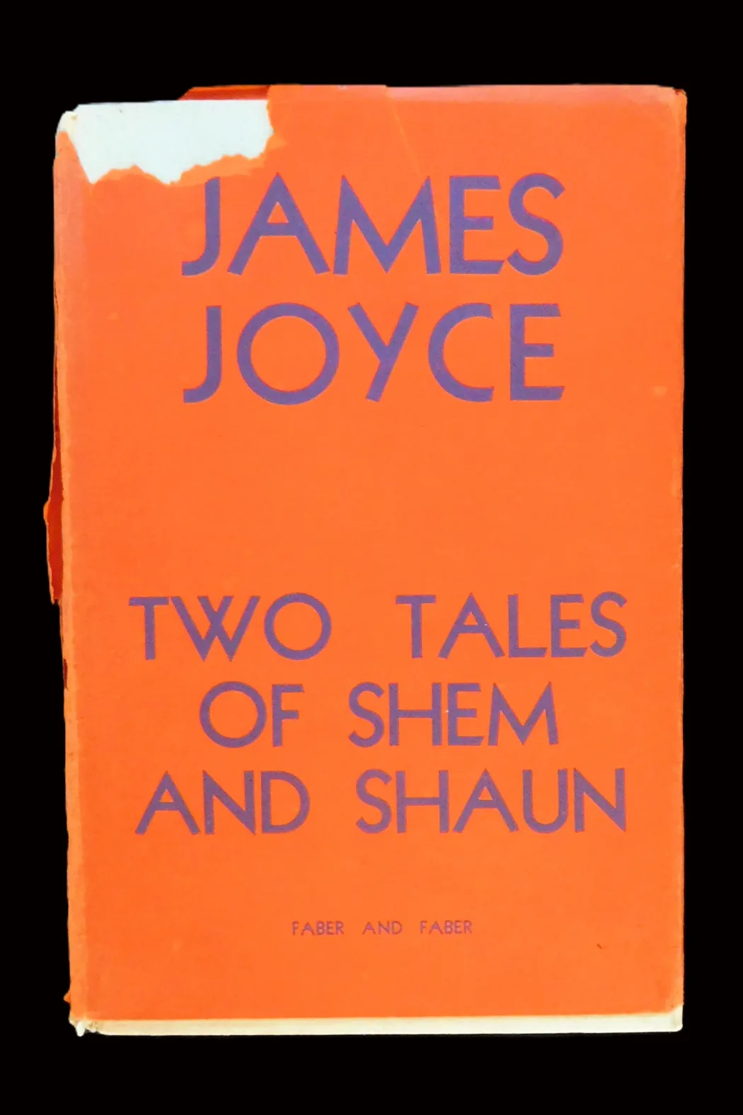 Two Tales of Shem and Shaun, Faber & Faber 1932 (1st UK edn)
