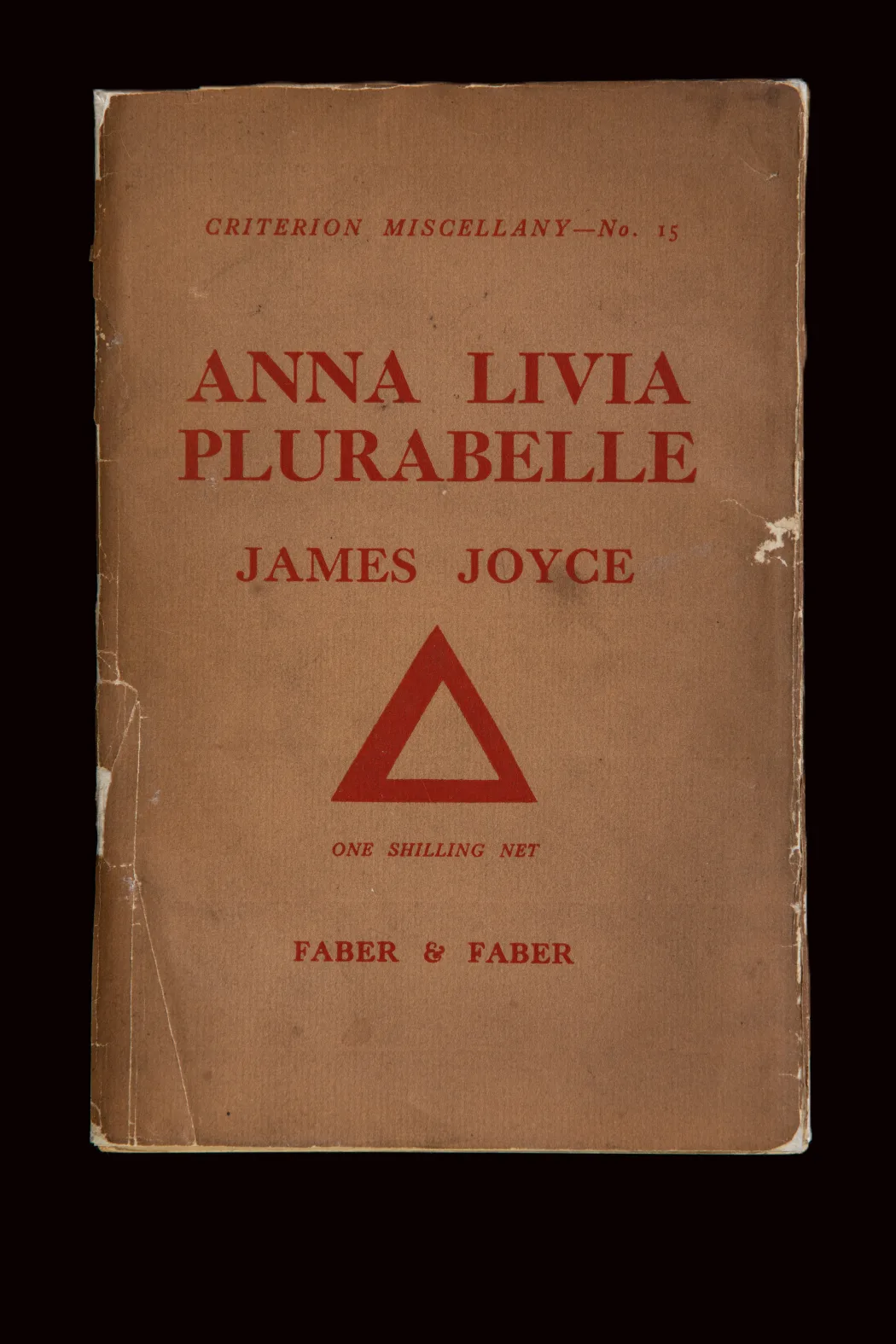 Anna Livia Plurabelle by James Joyce, Faber and Faber 1930