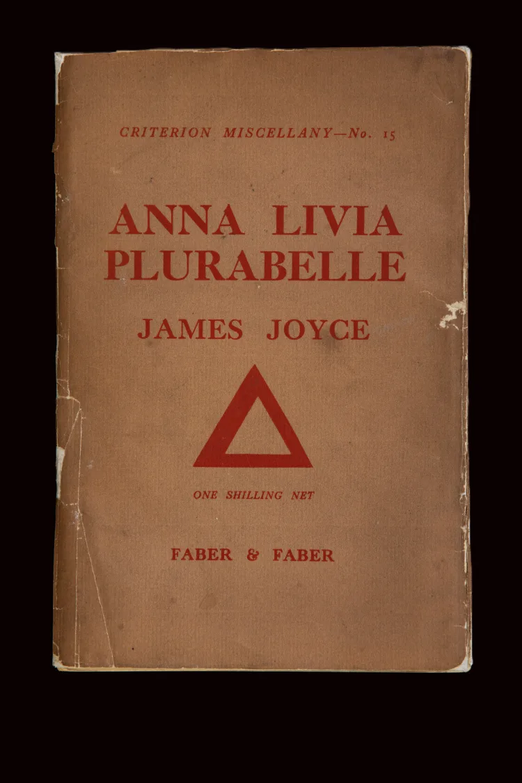 Anna Livia Plurabelle by James Joyce, Faber and Faber 1930